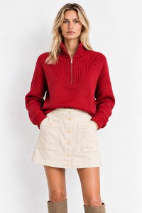 Ziva Sweater - Chili Red - STARKx