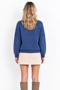 Ziva Sweater - China Blue - STARKx