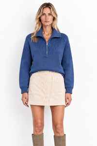 Ziva Sweater - China Blue - STARKx