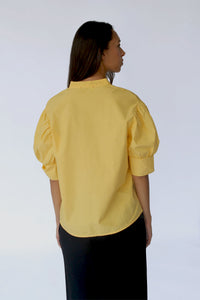 STARKx Fall 2023 Joey Top Yellow Marigold Back