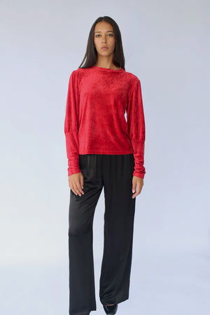 STARKx Fall 2023 Nice Top Rouge Front