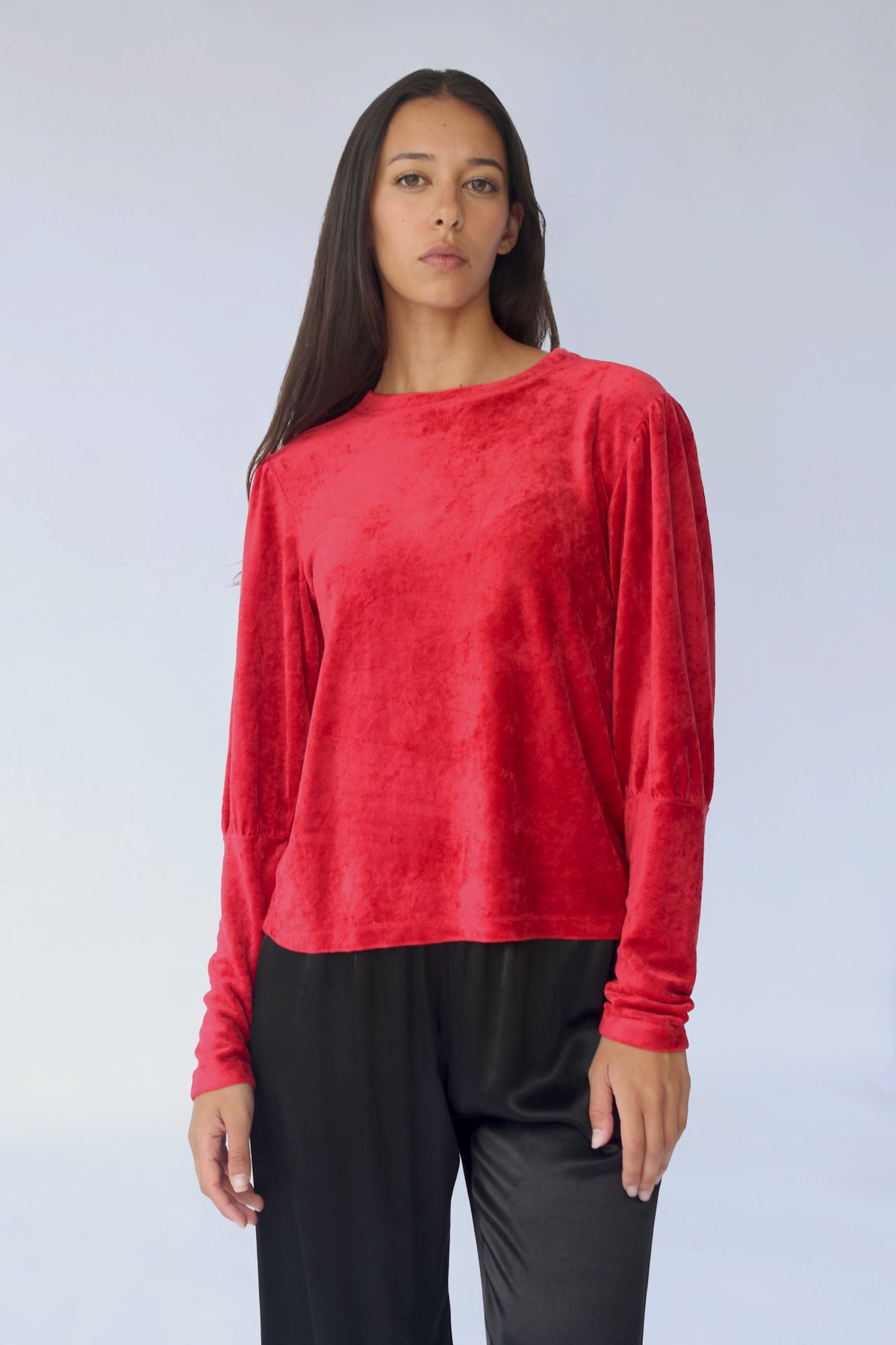 STARKx Fall 2023 Nice Top Rouge Front