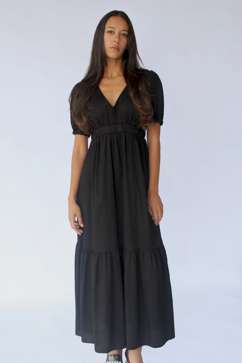 STARKx Fall 2023 Olive Dress Black Front