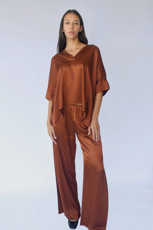 STARKx Fall 2023 Provance Top Rich Brown Front