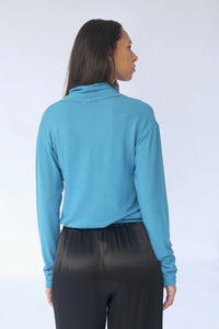 STARKx Fall 2023 Venice Top Sky Blue Black