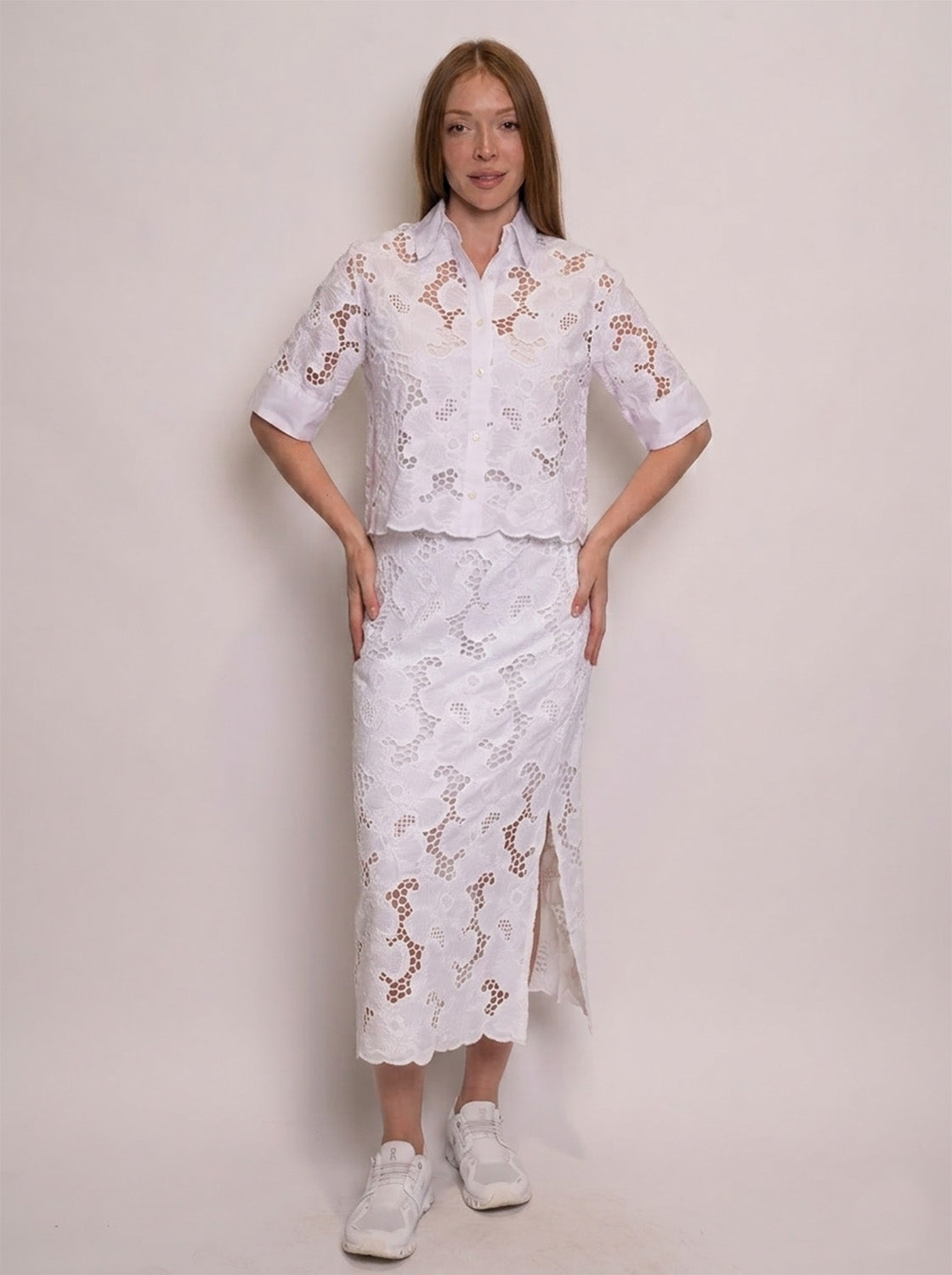 Angie Skirt - White
