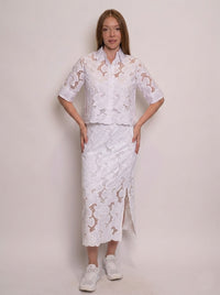 Angie Skirt - White