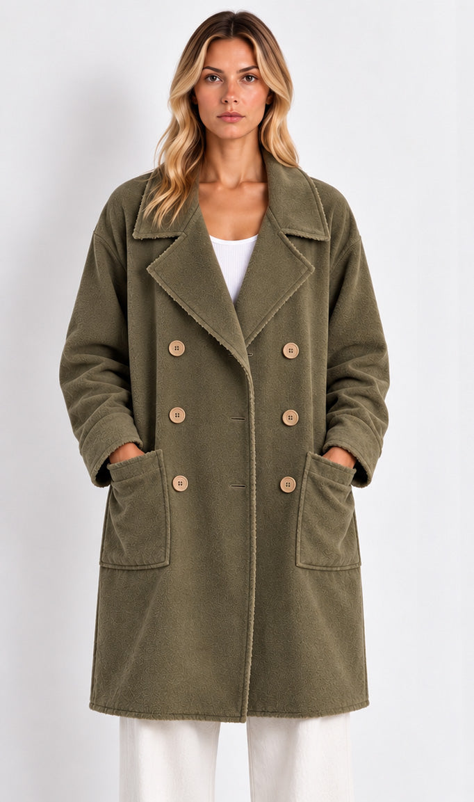 Cordelia Long Jacket - Military