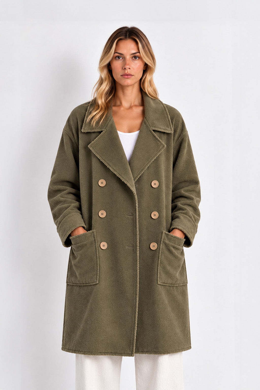 Cordelia Long Jacket - Military