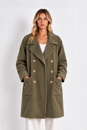 Cordelia Long Jacket - Military