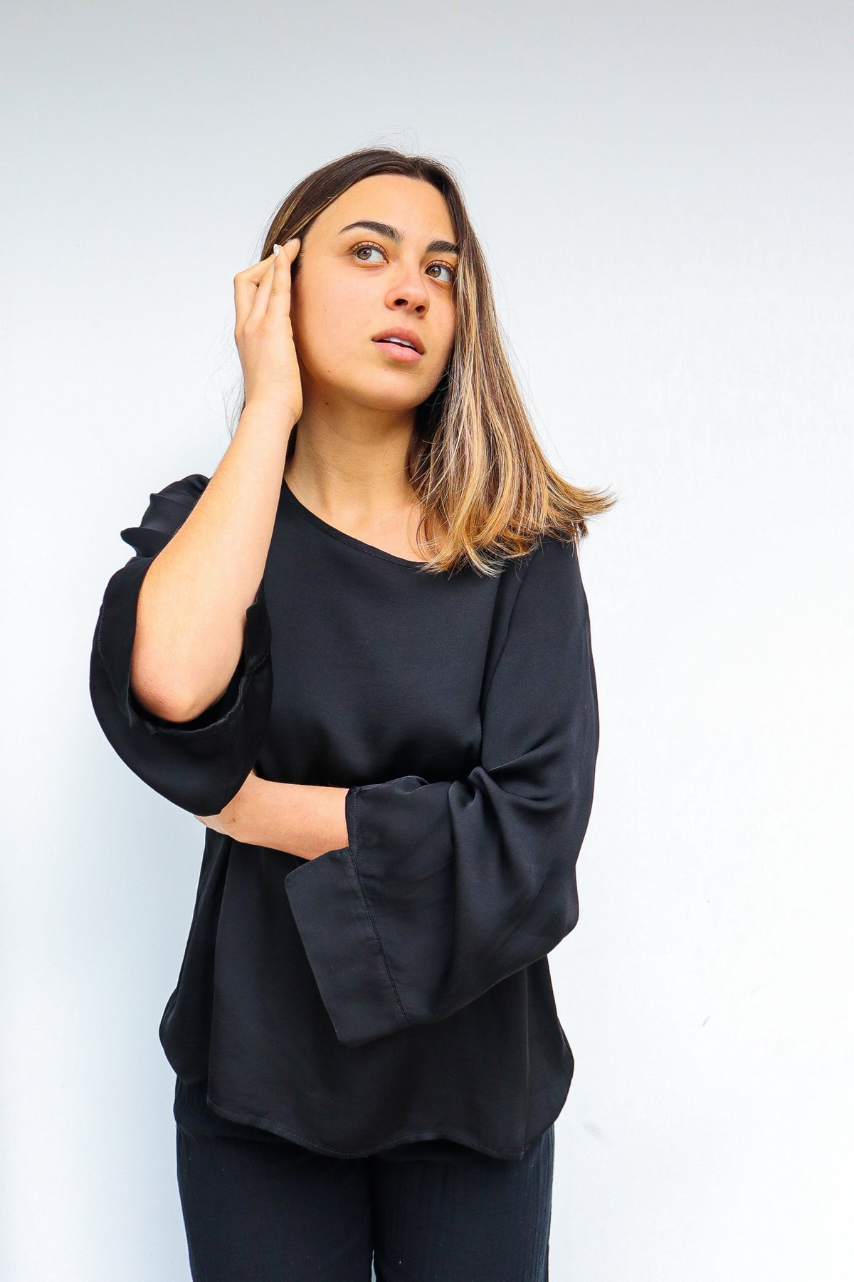 Cuff Shirt - Black - STARKx