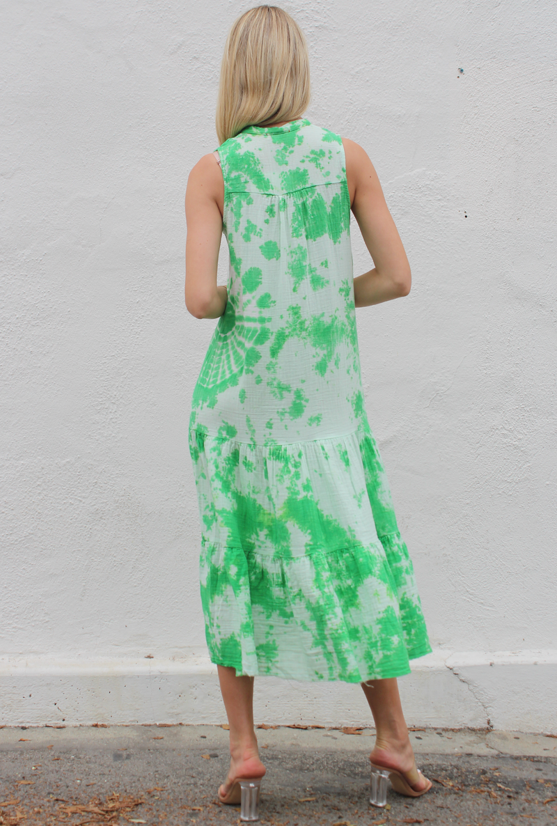 Layer Dress - Green Dye - STARKx