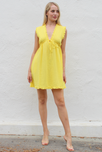 Cutie Dress - Bright Yellow