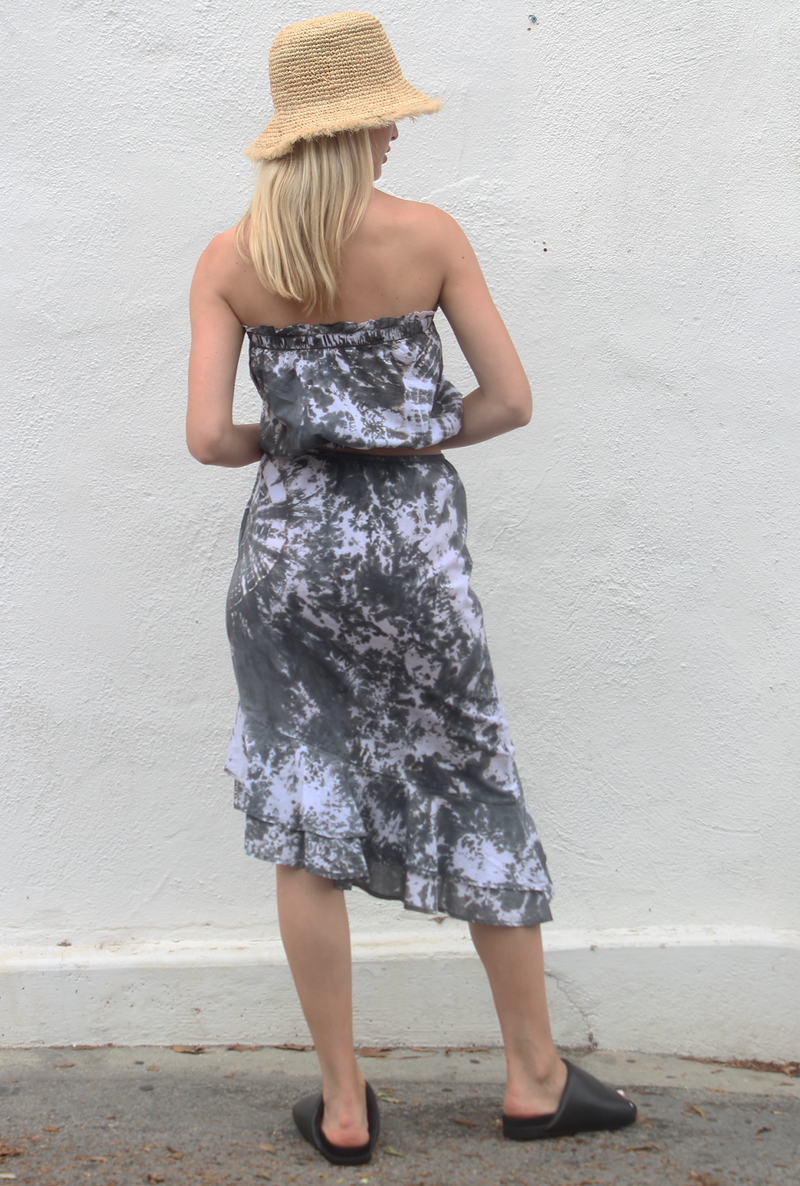 Florence Dress - Charcoal Dye - STARKx