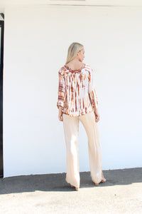 Silky 5" Side Slit Pants - Sand - STARKx