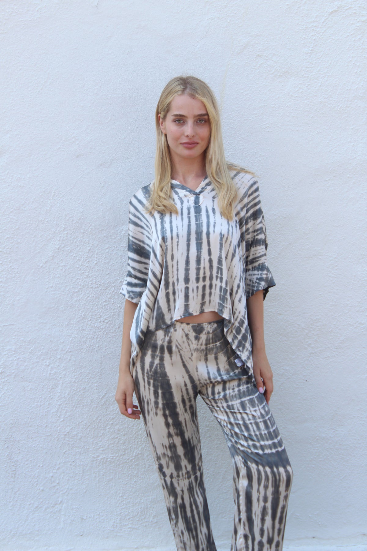 Provance Top - Charcoal Vintage